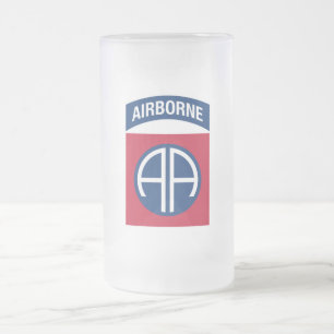 Chope Givrée Insigne de la 82e division aéroportée Vétéran mili