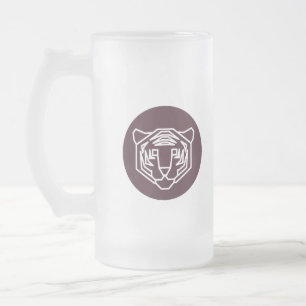 Chope Givrée Insigne Visage Tiger