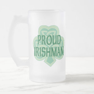 Chope Givrée Irlandais fier Stein