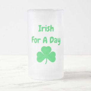 Chope Givrée Irlandais Pour Une Journée