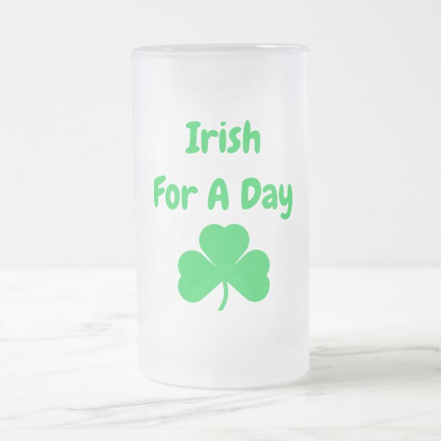 Chope Givrée Irlandais Pour Une Journée (Centre)