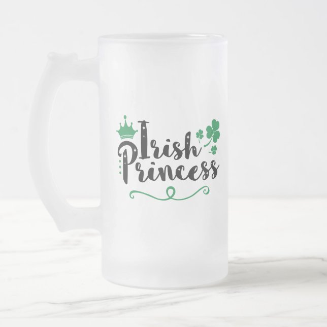 Chope Givrée Irlandaise Princesse femmes St Patrick's Day Scrip (Gauche)