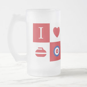 Chope Givrée J'adore le curling !