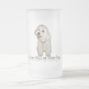 Chope Givrée J'adore mon petit chien blanc - Havanais