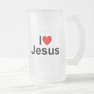 Chope Givrée J'aime (coeur) Jésus