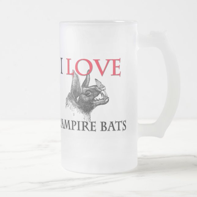 Chope Givrée J'aime des battes de vampire (Droit)