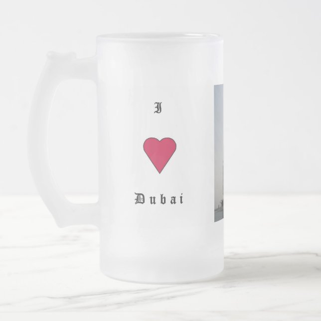 Chope Givrée J'aime Dubaï (Gauche)