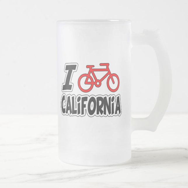Chope Givrée J'aime faire un cycle la Californie (Droit)