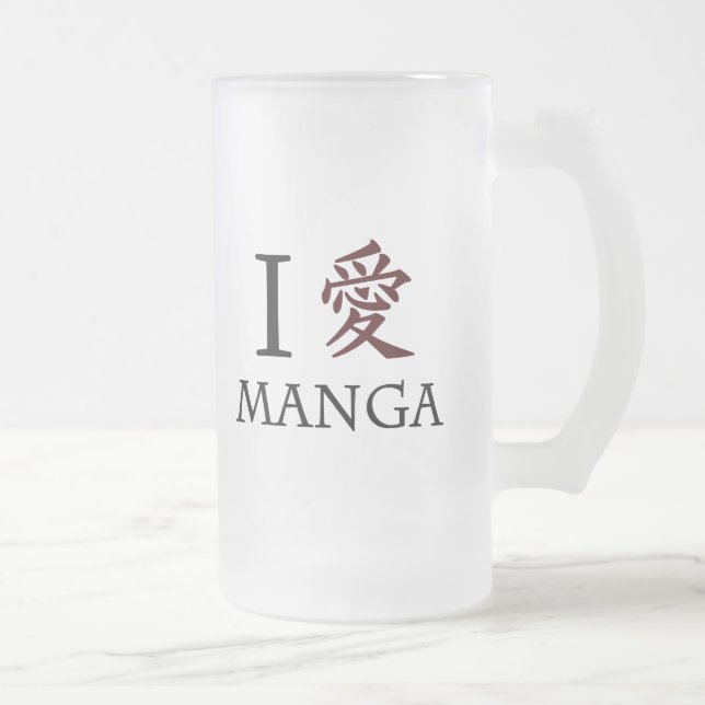 Chope Givrée J'aime le manga (Droit)