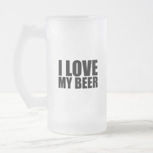 Chope Givrée J'aime ma bière