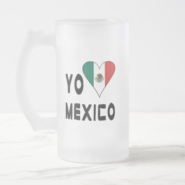 Chope Givrée J'Aime Mexique (Gauche)