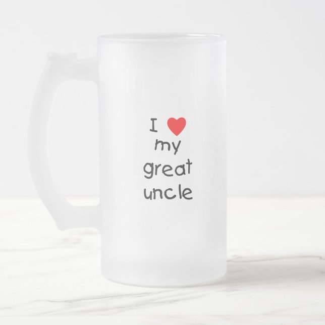Chope Givrée J'aime mon grand oncle (Gauche)