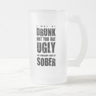 Chope Givrée Je peux être ivre. Cadeau peu commun