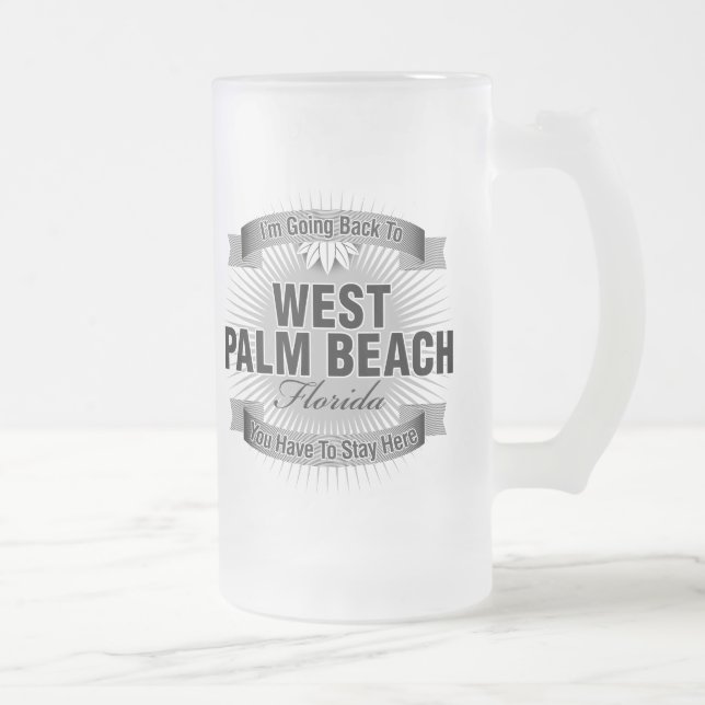 Chope Givrée Je retourne à (West Palm Beach) (Droit)