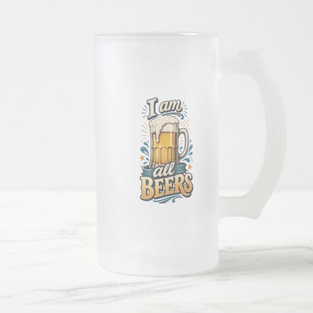 Chope Givrée Je suis bières inspirationnel (Droit)