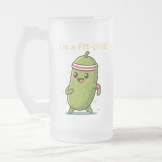 Chope Givrée Je suis un Fit-Dill ! Drôle de conception de jeu d