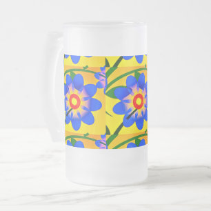Chope Givrée Joli Motif de fleurs Abstraites