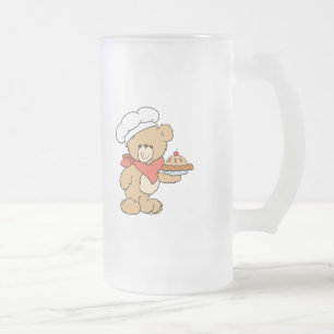 Chope Givrée Joli ours boulanger chef