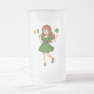 Chope Givrée Jolie anime rousse Saint Patrick