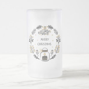 Chope Givrée Joyeuse couronne de Noël