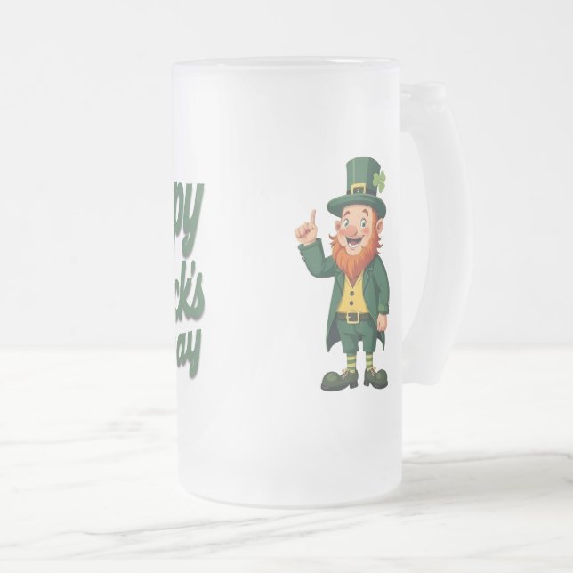 Chope Givrée Joyeuse Saint-Patrick Mignon Lutins (Devant droit)