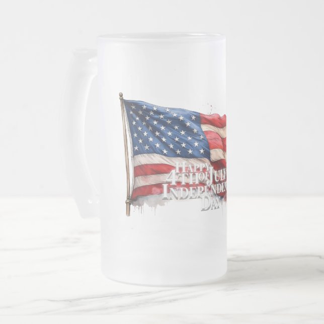 Chope Givrée Joyeux 4 juillet - Fête de l'Indépendance (Devant gauche)