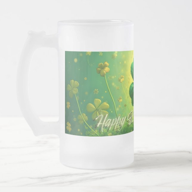 Chope Givrée Joyeux jour de la Saint-Patrick (Gauche)