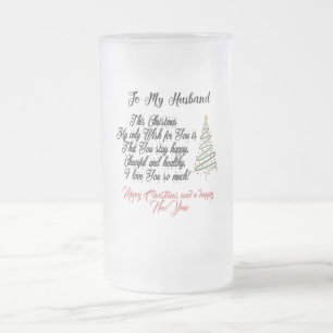 Chope Givrée Joyeux Noël à mon mari