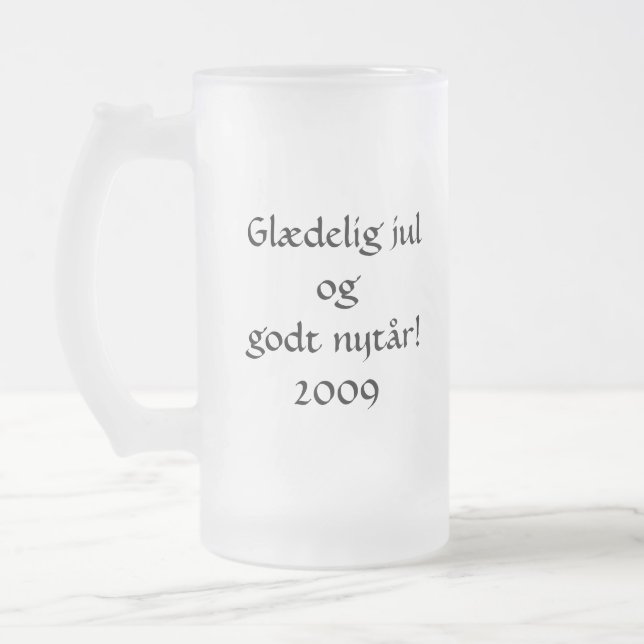 Chope Givrée Joyeux Noël et Bonne Année ! (Gauche)