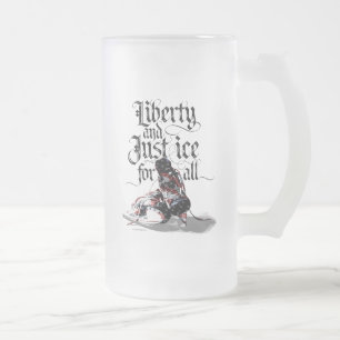 Chope Givrée Juste De La Glace Pour Tous (Hockey) Frosted Glass