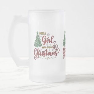 Chope Givrée Juste une fille qui aime Noël