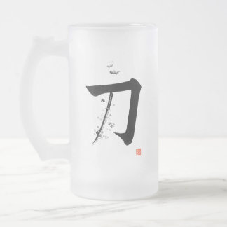 Chope Givrée Katana 刀 - L'Épée (Calligraphie japonaise)