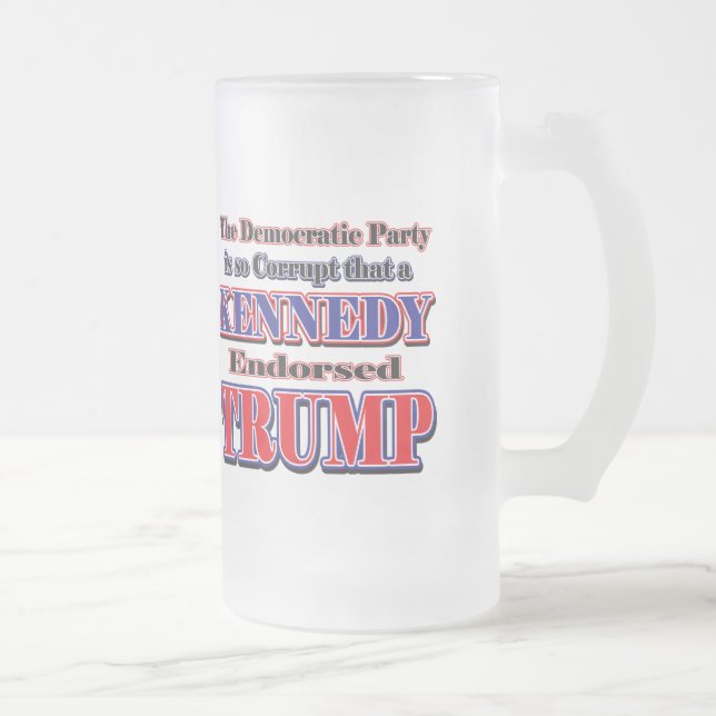 Chope Givrée Kennedy soutient TRUMP (Droit)