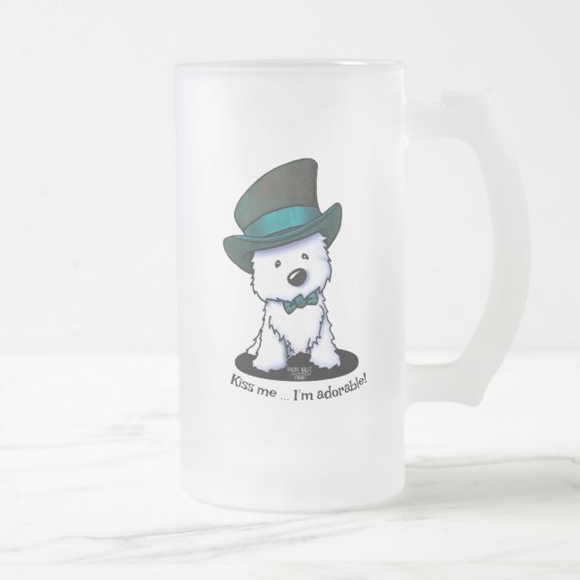 Chope Givrée KiniArt Westie Terrier St. Paddy's (Droit)