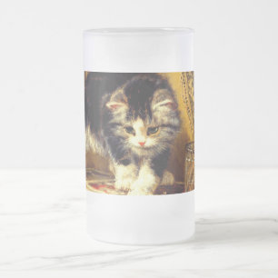 Chope Givrée Kitten avec peinture et brosses
