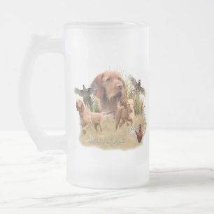 Chope Givrée La À poils durs hongroise Vizsla