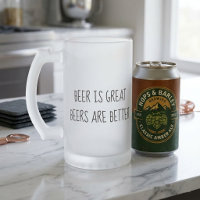 La bière est géniale Les bières sont meilleures Dr