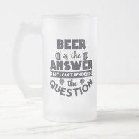La Bière Est La Réponse