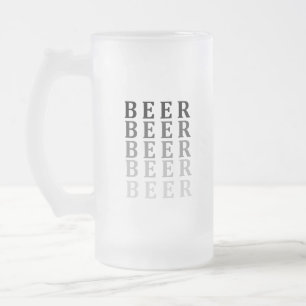 Chope Givrée La bière, la conception des amateurs de bière