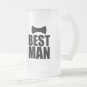 Chope Givrée La meilleure bière de marié de mariage d'homme
