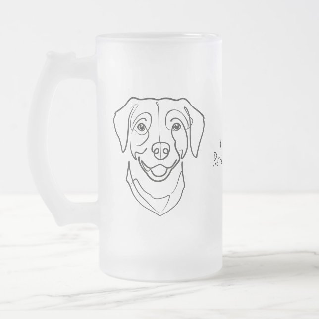 Chope Givrée Labrador Retriever. Bonheur, Édition Retriever ! (Gauche)