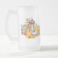 Lanterne, Oiseau bleu et tournesols