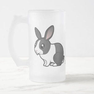 Chope Givrée Lapin de dessin animé (oreille tombante poil lisse