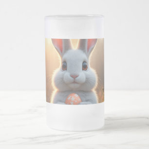 Chope Givrée Lapin de Pâques joyeux dans la magie du printemps