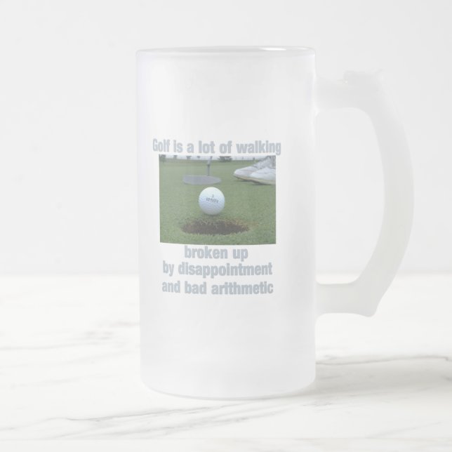 Chope Givrée Le golf est beaucoup de marche (Droit)