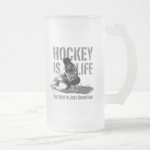 Chope Givrée Le hockey c'est la vie