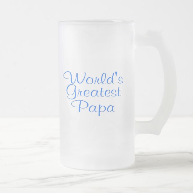 Chope Givrée Le plus grand papa des mondes (Droit)