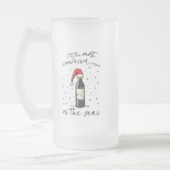 Chope Givrée Le Vin Le Plus Merveilleux De L'Année (Gauche)