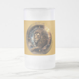 Chope Givrée Lion Zodiaque Personnalisable