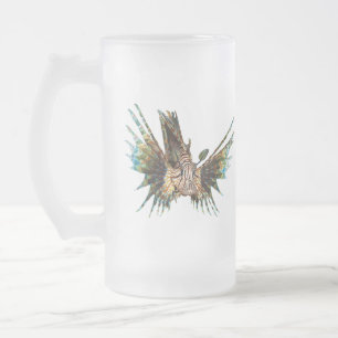 Chope Givrée Lionfish - Conception Abstraite - Découpé d'une ph